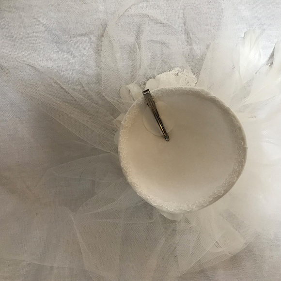 Wedding Hat with Birdcage Veil